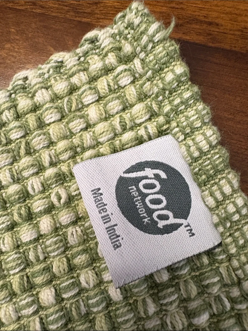 Food Network Green Woven Placemats Set of 2